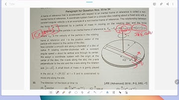 JEE ADVANCED 2016  CORIOLIS FORCE
