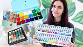 Best Gouache Brands for Beginners and Artists | Comparison 🎨