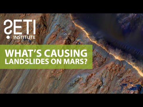 Video: Linear Landslides On Mars - Alternative View
