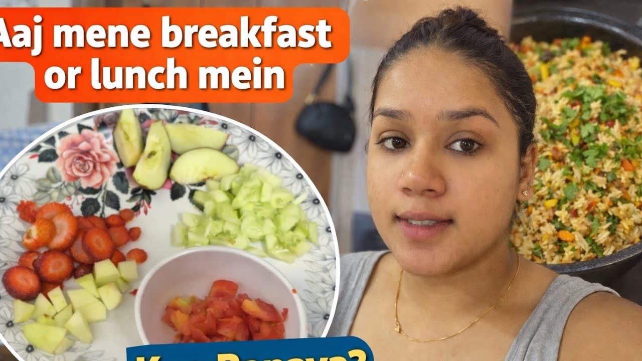 Aaj Maine breakfast or lunch mein Kya Banaya?🤤