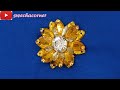 Beautiful allover kundan work flower making for crop-top,dress,dupatta,lehenga &amp; saree blouse