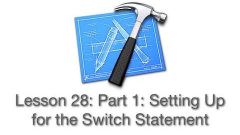 Objective-C Tutorial - Lesson 28: Part 1: Setting Up for the Switch Statement
