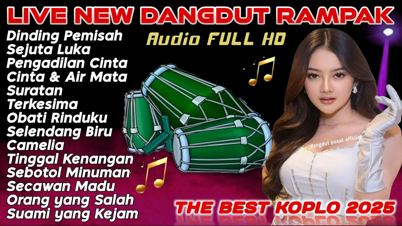 DANGDUT KOPLO RAMPAK KENDANG 2026 - KOPLO VIRAL FULL ALBUM BASS PULEN GAK ADA OBAT 🎵