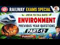 Railway Environment PYQ Part 12| Pollution Questions Explanation #SRINIVASMechAcademy