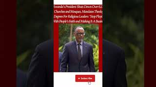Rwanda Shuts Down 6,000+ Churches & Mosques — Preachers Now Need Theology Degrees 😳⛪ #viral #usa