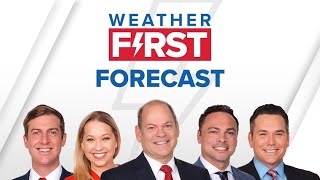 Weather First Forecast: Scattered showers and storms