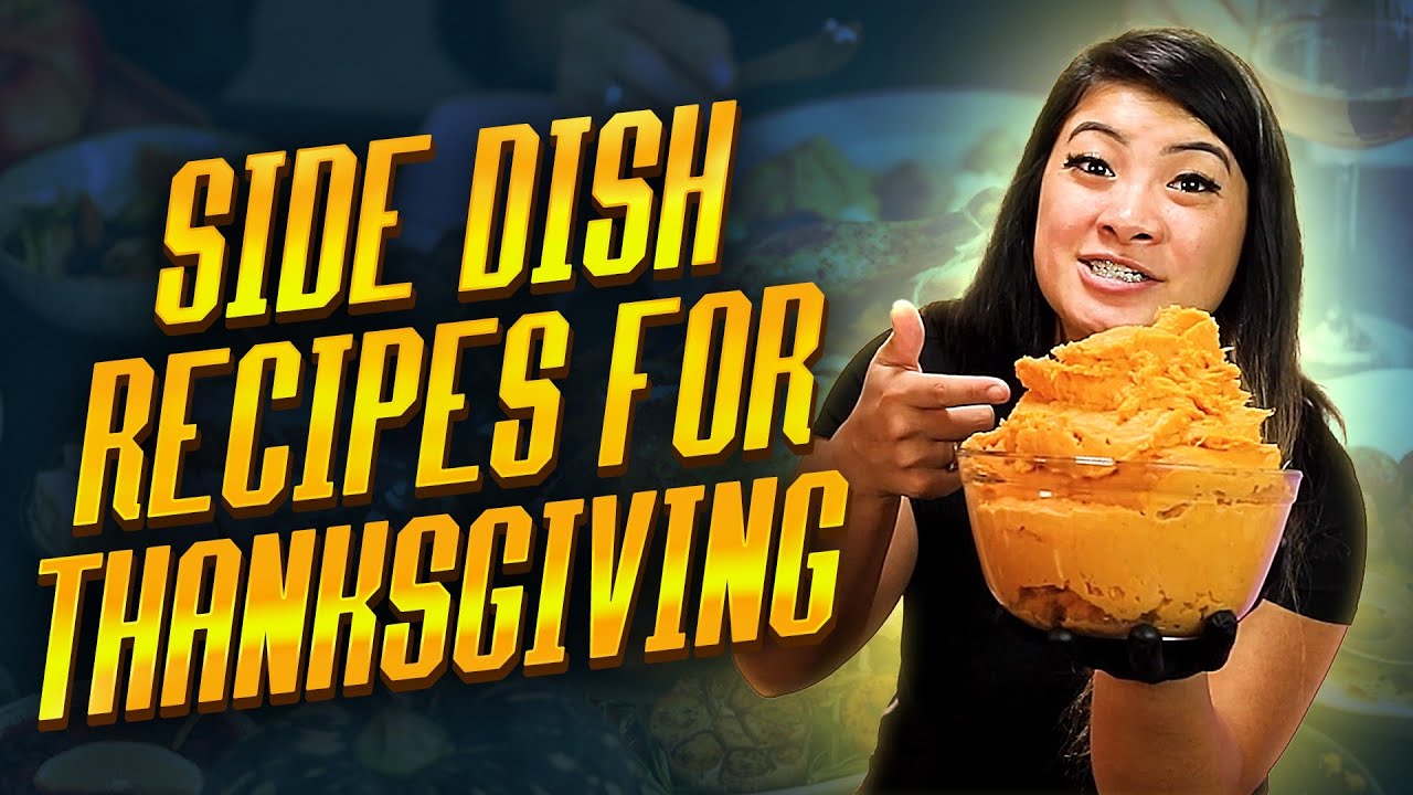 SIDE DISH RECIPES FOR THANKSGIVING