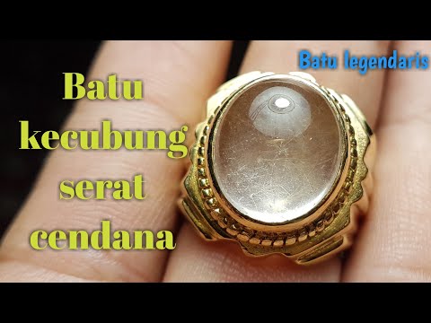 Di jual Cincin Batu Kecubung Rambut Sedana Emas Asli (Kode 1294) Kode Barang : 1294 Nama Gemology Ba. 