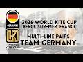 2026 World Kite Cup - Multi Line Pairs - Team Germany