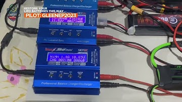 How to restore your LiPo “CELL ERROR VOLTAGE INVALID”