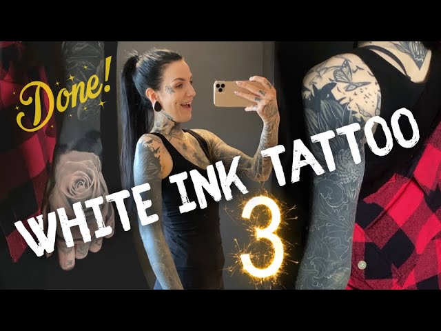 Can You Tattoo White Over Black  TattooProfy