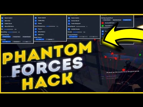 NEW *OP PHANTOM FORCES SCRIPT/GUI* (roblox paste bin 2021)