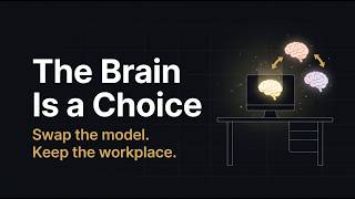 The Brain Is a Choice — swap the model, keep the workplace (OpenShift AI, MaaS)