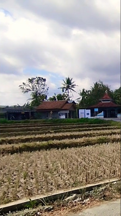 SUASANA PEDESAAN KULONPROGO, DESA SENDANGSARI, PENGASIH, KULONPROGO YOGYAKARTA