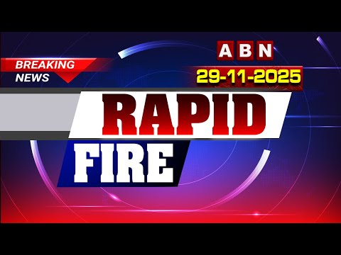 RAPID FIRE | 60 Head Lines | 29-11-2025 | ABN Telugu - ABNTELUGUTV