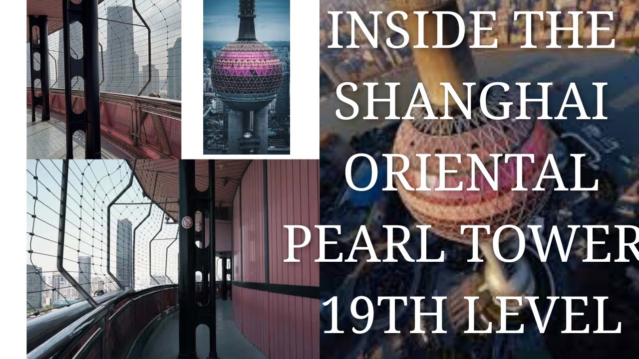 Touring the 19th Storey of the Oriental Pearl Tower in Shanghai