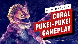 7 Minutes Of Monster Hunter World Iceborne Coral Pukei-Pukei Gameplay