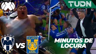 🔥 ¡MINUTOS DE LOCURA! Así remontó Rayados | Monterrey 3-3 Tigres | CL2024 - Liga Mx J15 | TUDN