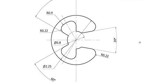T-Flex CAD 15 2D - Exercise 22