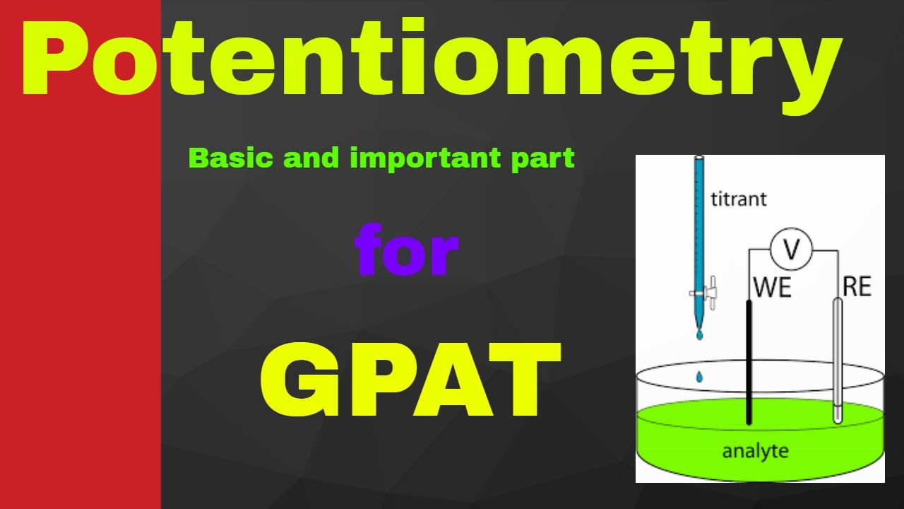 Potentiometric titration electrodes YouTube