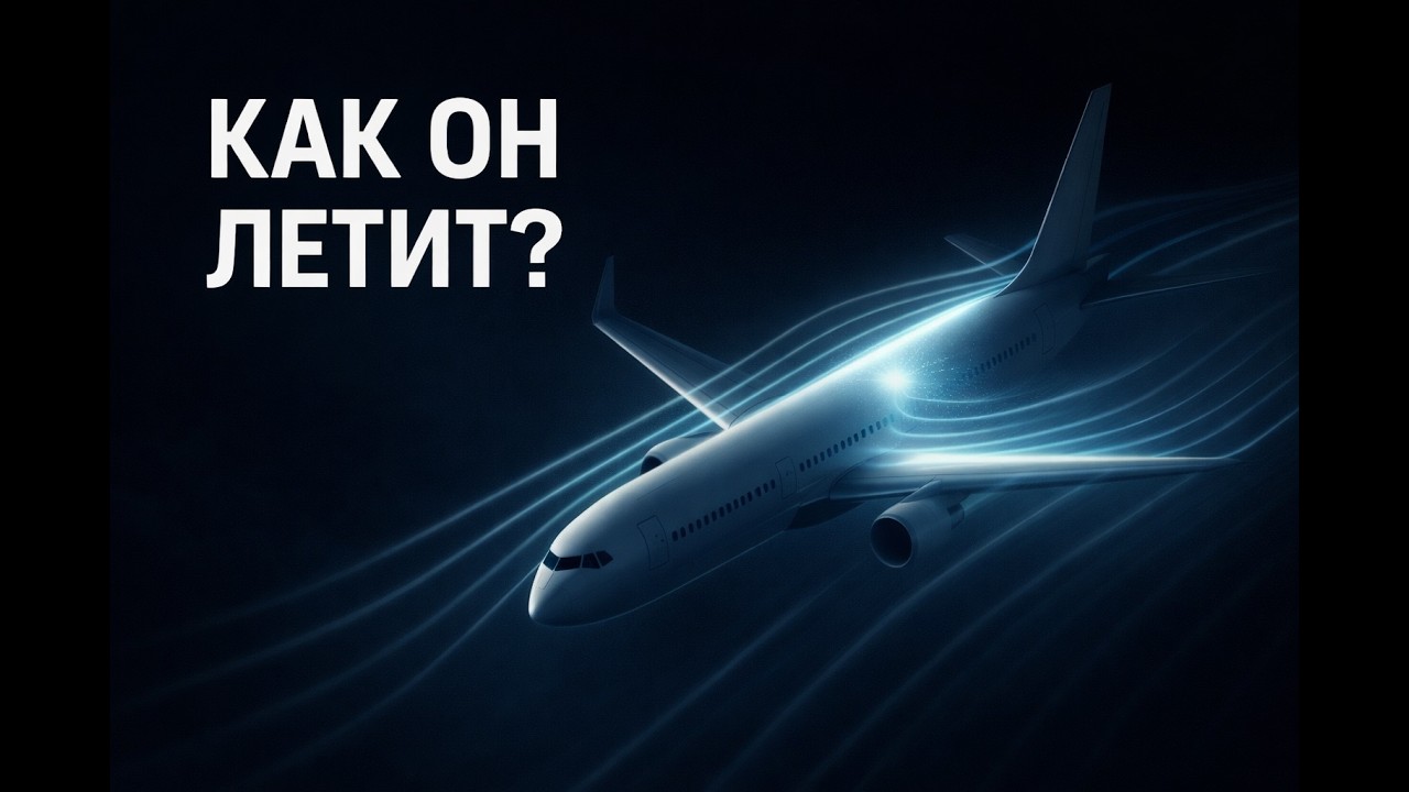 Почему самолёт летит? Подъемная сила и устойчивость