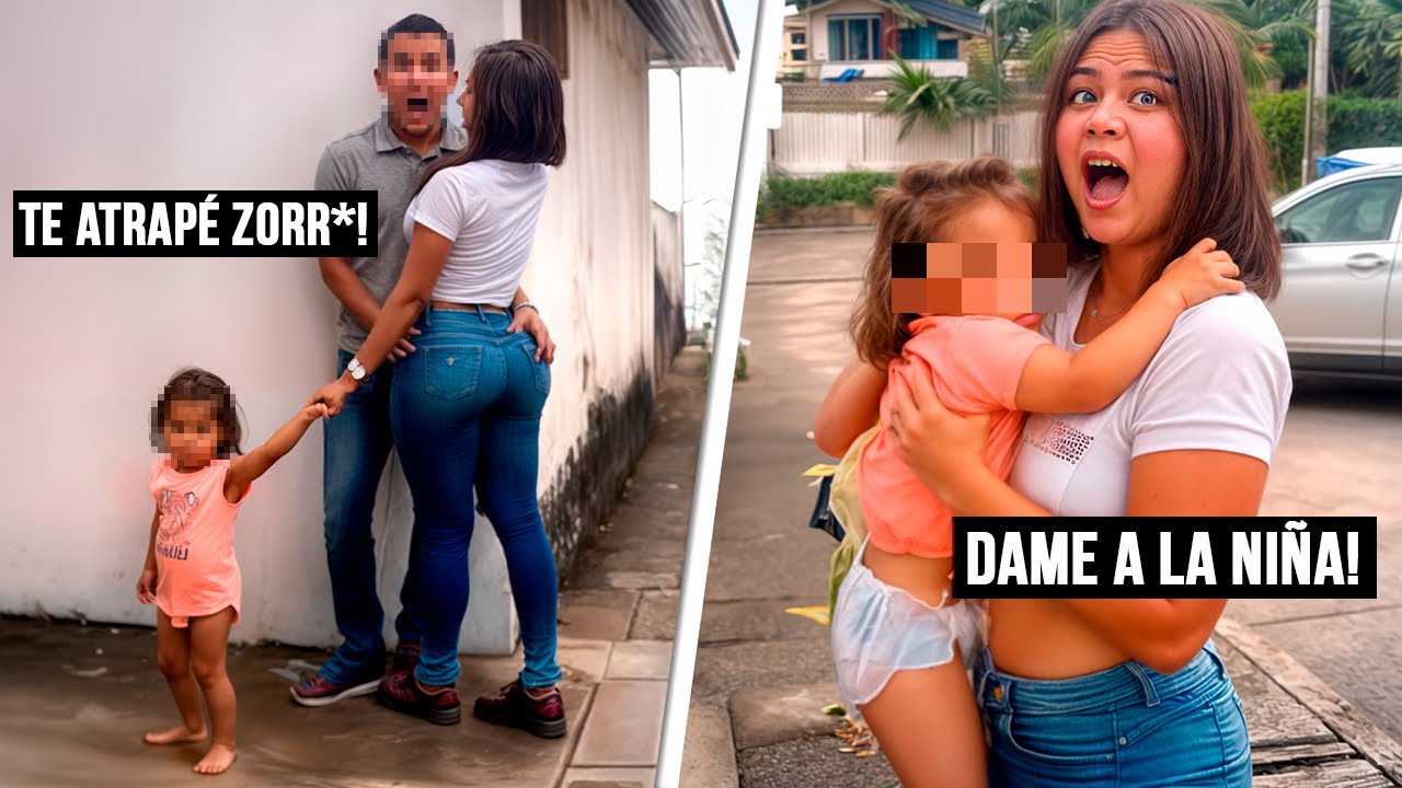 La NOVIA USABA a su HIJA para ESCONDER al AMANTE