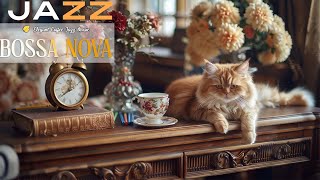 Elegant Coffee Jazz Music ☕ Deep Bossa Nova Piano Helps the Brain Stimulate Good Senses