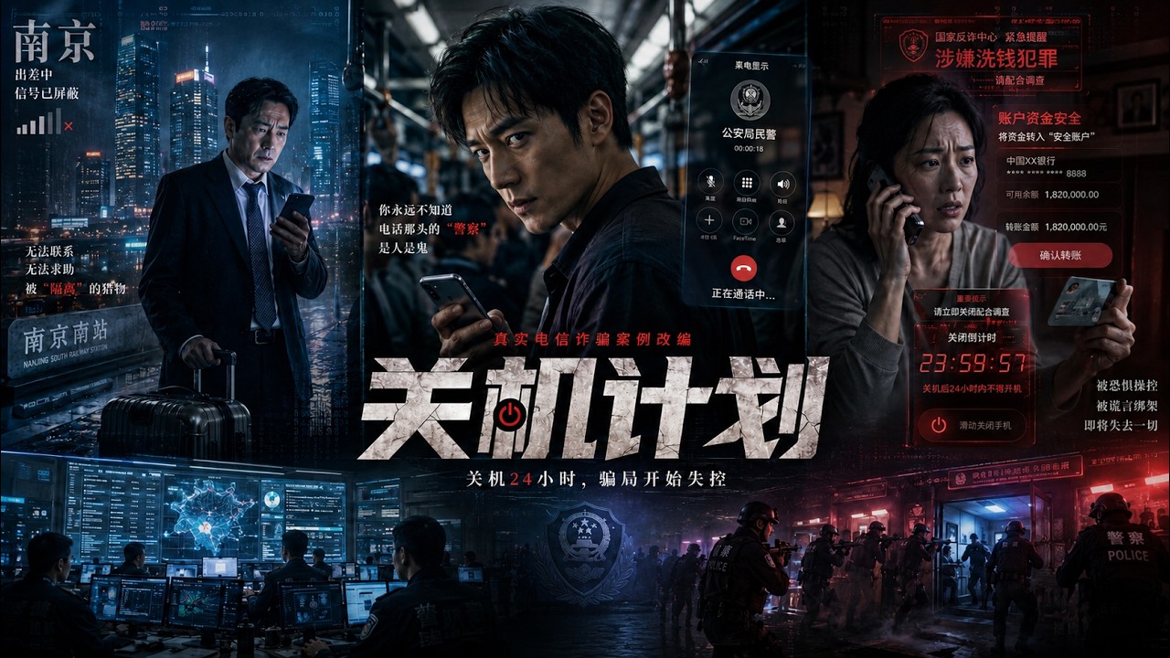 关机计划：高管夫妻深陷连环电信诈骗局