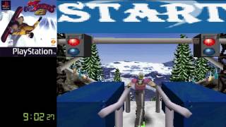 (WR) Cool Boarders 2 Any% AlpineB Speedrun [20:53]