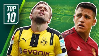 Die 10 überbewertetsten Spieler Europas! Top 10 feat. David Luiz, James und Coutinho!