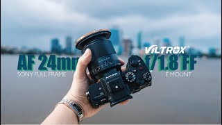 Viltrox 24mm f/1.8 Full Frame AF lens 4K Quick Video Test (Shot on A7SIII)