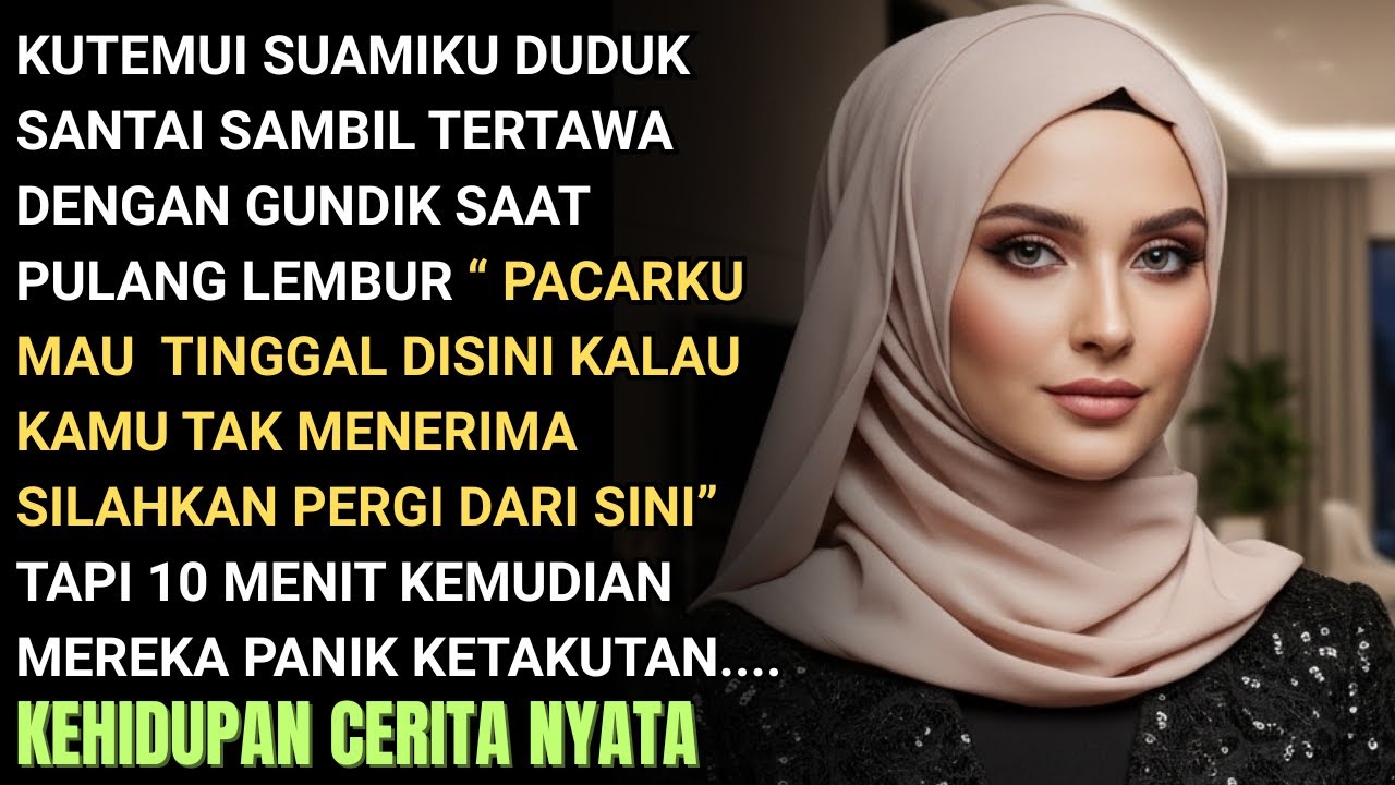 SAAT AKU PULANG LEMBUR SUAMI BERANI BW GUNDIK KERUMAH -10 MENIT KEMUDIAN KUBUAT BERSUJUD MOHON AMPUN