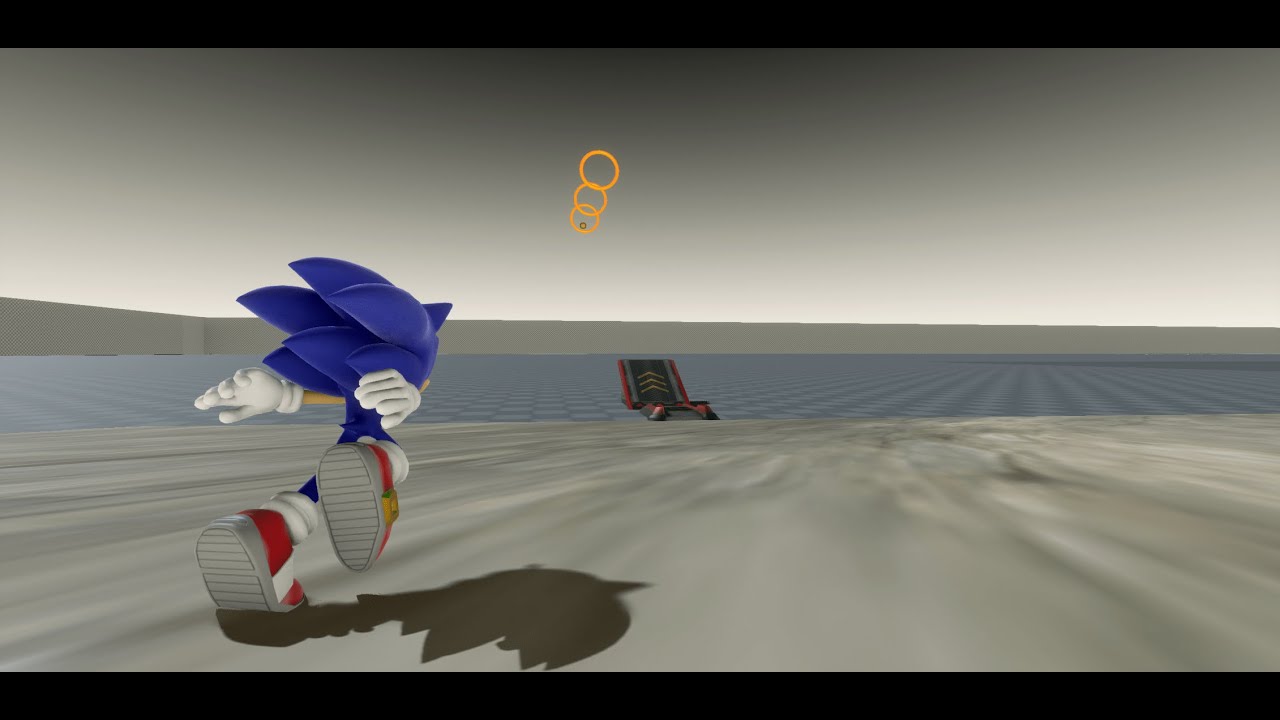 Sonic Spline Test - Pre Hedgehog Engine - YouTube