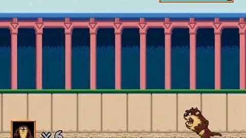 Taz - Escape From Mars (Sega Genesis) Playthrough - Mexico