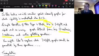 Lecture 8 - Graduate Course on Combinatorial and Geometric Rigidity
