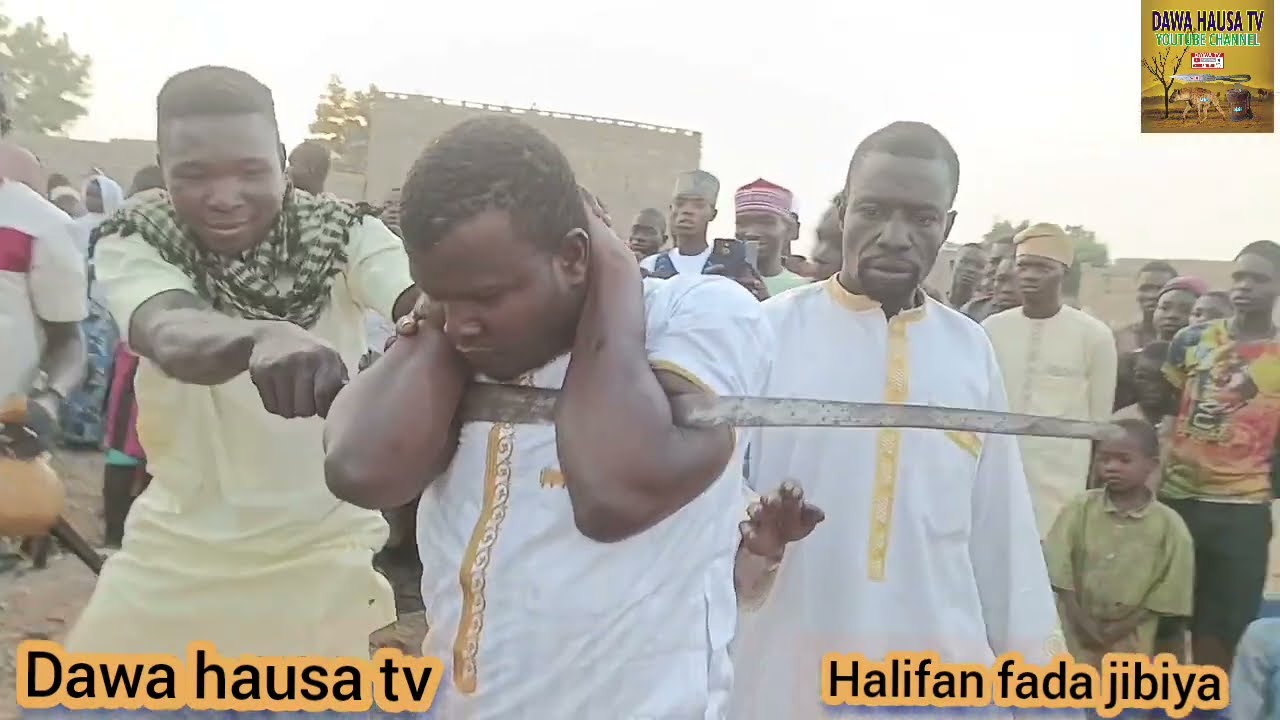 KIRARI TARE DA WASAN KHALIFAN FADA,JIBIA, WANDA AKAYI A LOKACIN DAURIN AURANSA A GARIN JIBIA.