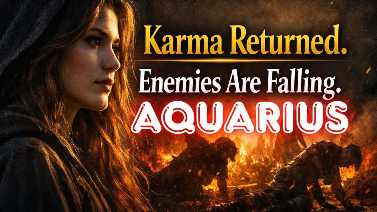 ВОДОЛЕЙ: 4 врага падут, и ваша карма наконец вернется.