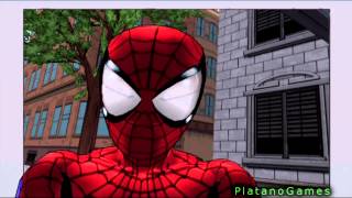 Ultimate Spider-Man PS2 - Intro + First 15 Minutes - HD