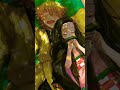 Demon slayer Tanjiro x Kanao and Zenitsu x Nezuko singing sugar crash || #anime #kny #sugarcrash