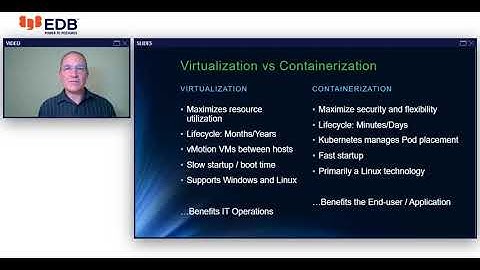 100% Containerization (including Postgres)