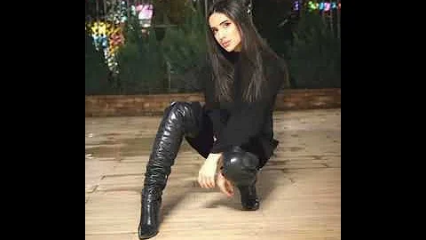 "Elevate your look "with over the knee thigh high leatherboots /thigh high boots/bootsoutfits#viral