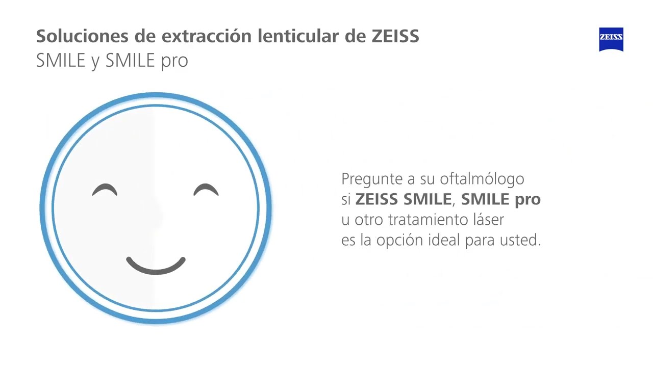 Cómo mejora mi visión con corrección visual por láser | SMILE / SMILE pro de ZEISS