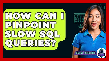 How Can I Pinpoint Slow SQL Queries? - Next LVL Programming
