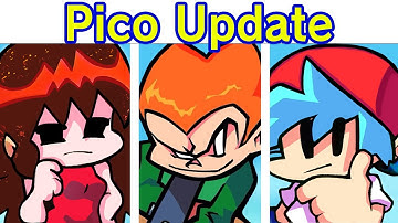 FNF Pico Update - Results Animations & Mix Songs (FNF Update: Playable) (BF/GF) Friday Night Funkin