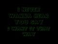 Backstreet Boys-I Want It That Way With Lyrics