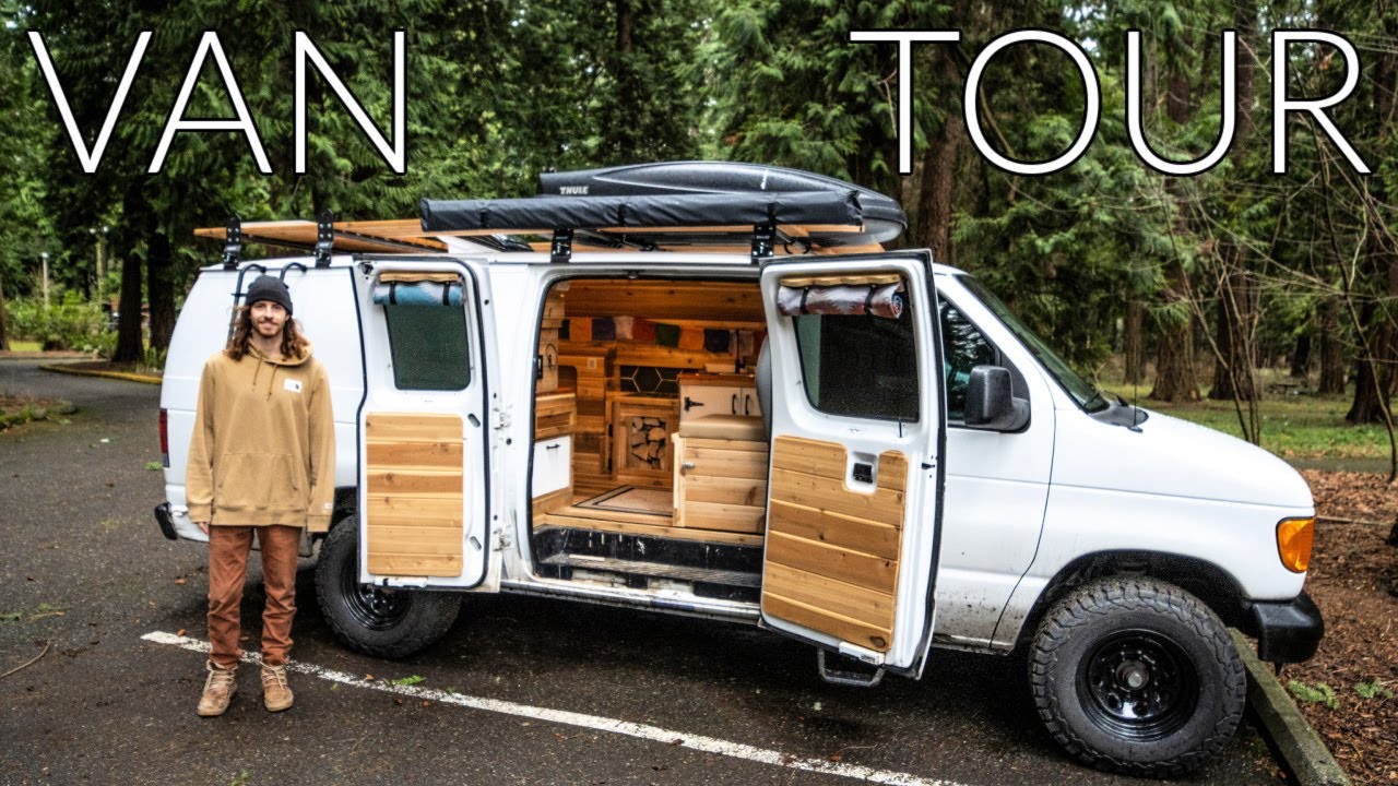 van conversion tour youtube