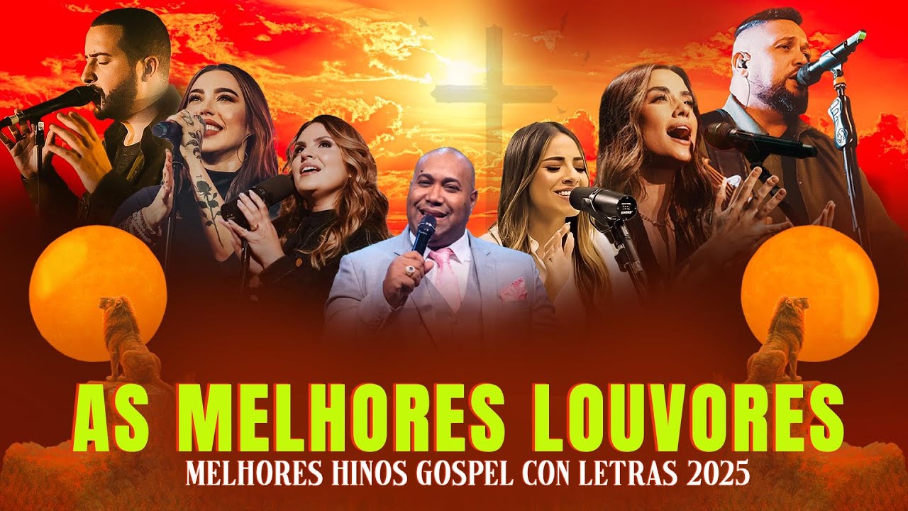 TOP Músicas Gospel - 100 LOUVORES PARA ENCHER A SUA CASA COM A PRESENÇA DE DEUS - Hinos Evangélicos
