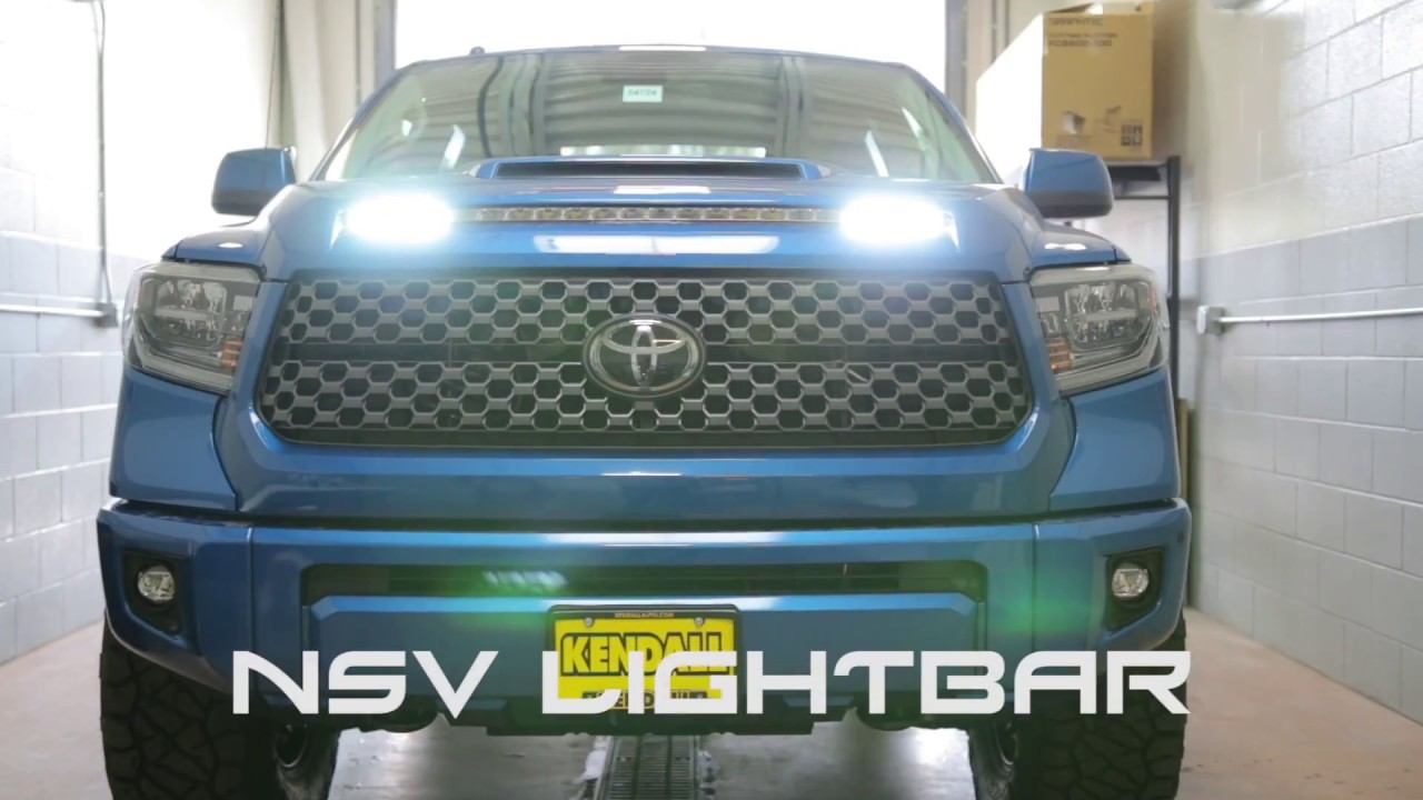 NSV LED Light bar for the Toyota Tundra Install Steps 