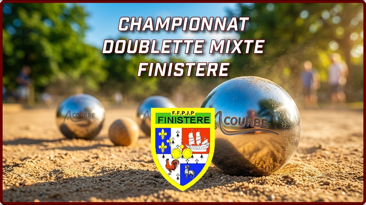 Miniature de la vidéo : 🔥 EN DIRECT | Qualifications Doublette Mixte Pétanque Finistère