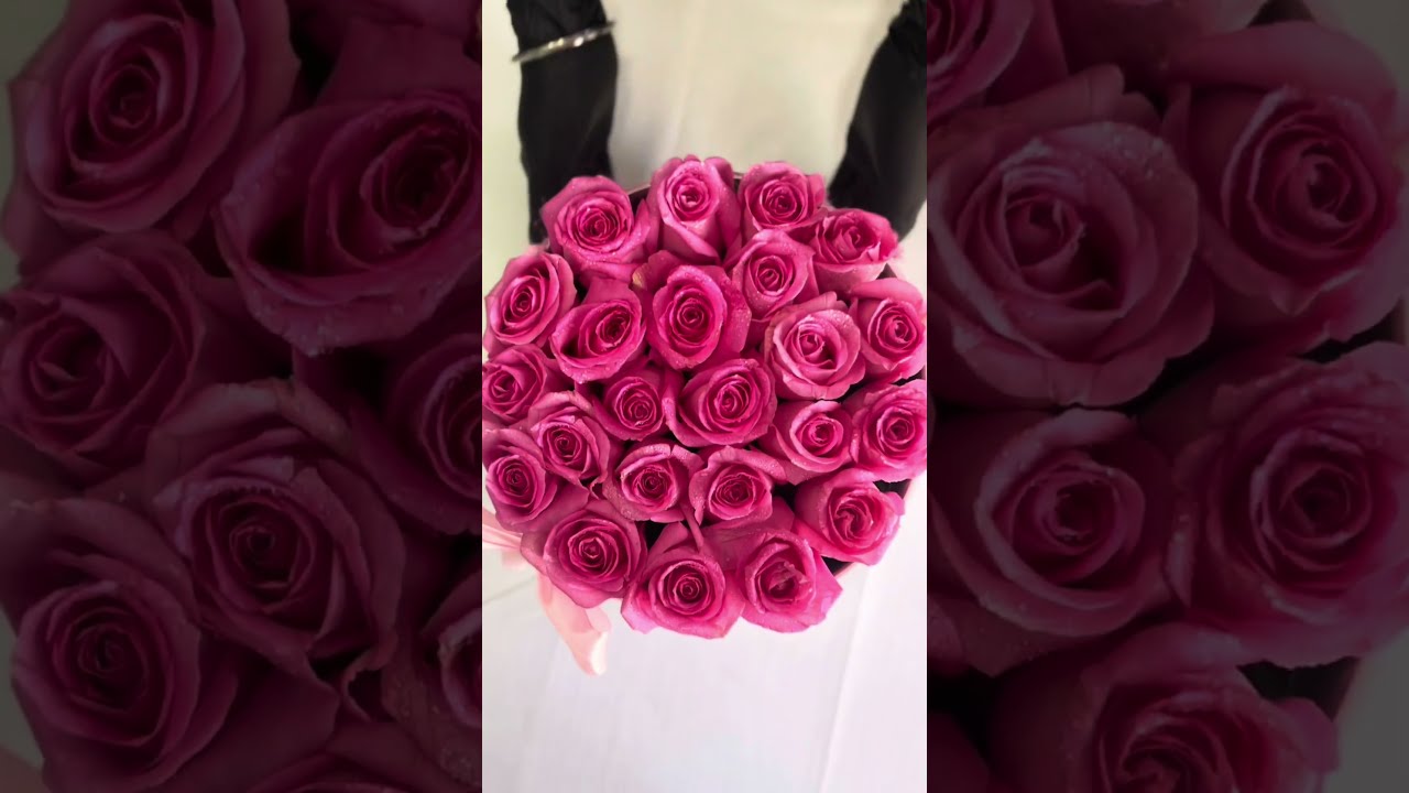 Arrangement Of Elegant Pink Roses In A Box Timeless Floral Gift For Any Occasion Rose Flowers